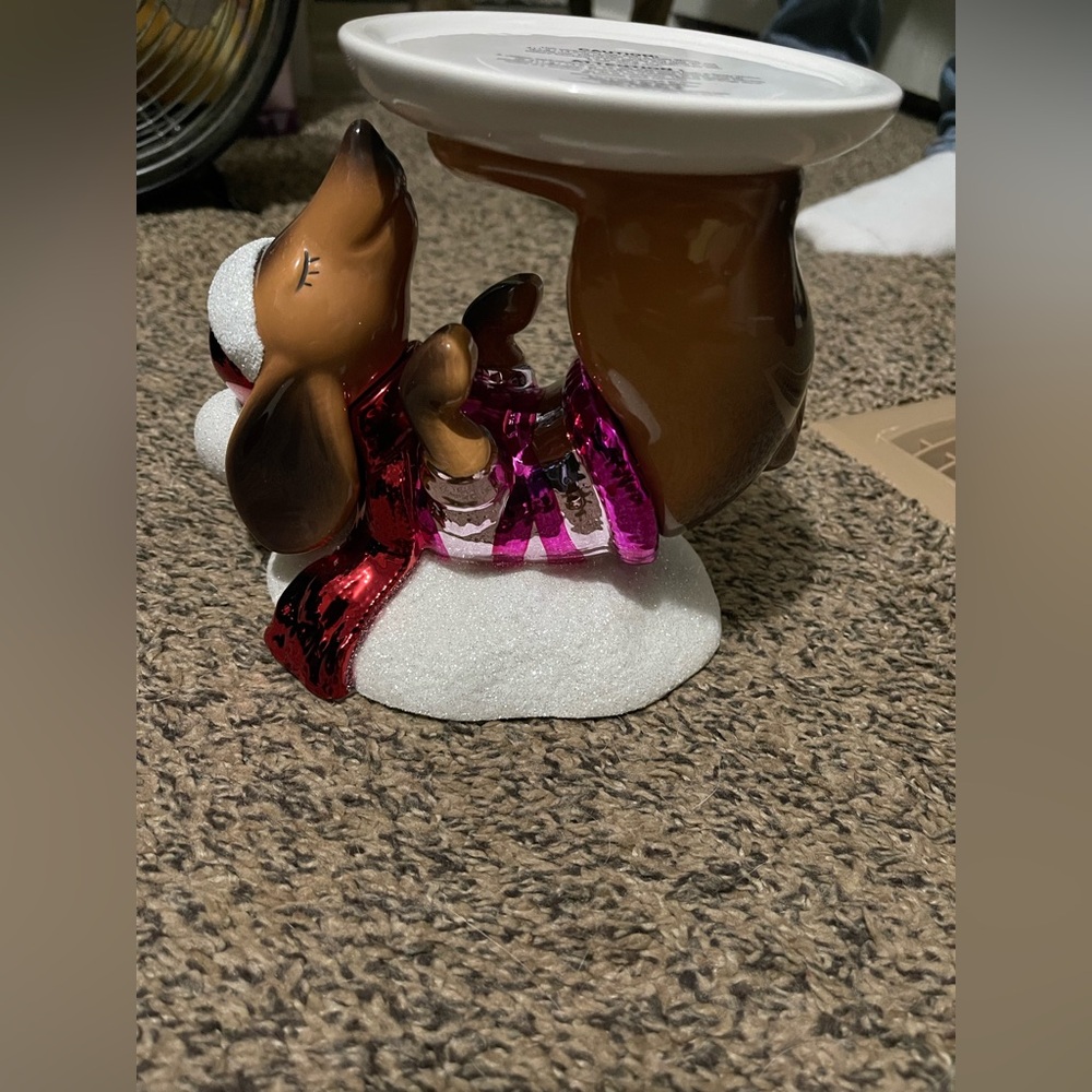 Bath & Body Works Dachshund candle holder